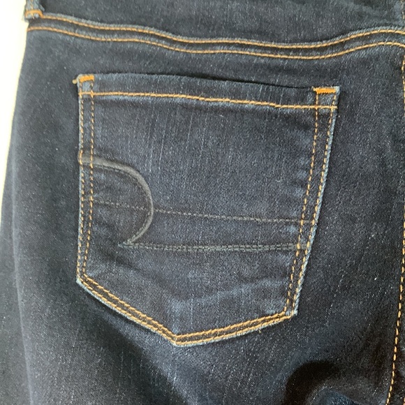 American Eagle Blue Denim Skinny Jeans - Picture 6 of 10